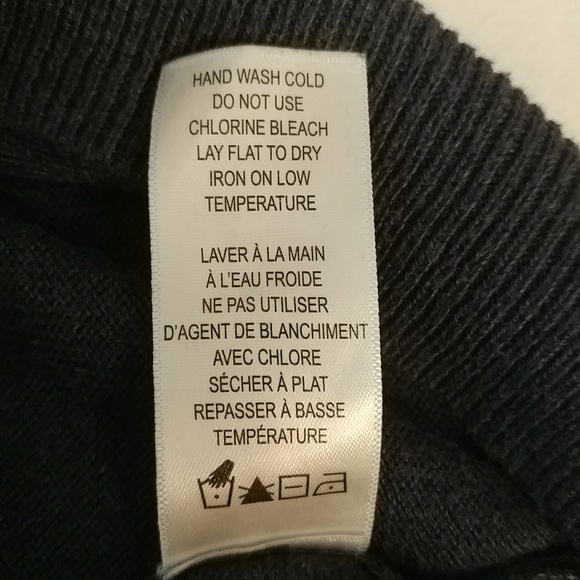 Navy Blue, Cowl Neck sweater, size S - Picture 11 of 13